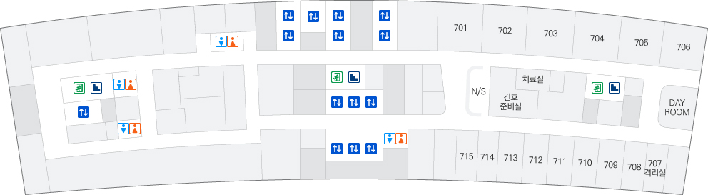 7층 원내 위치도